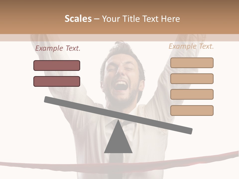Success Occupation Aim PowerPoint Template