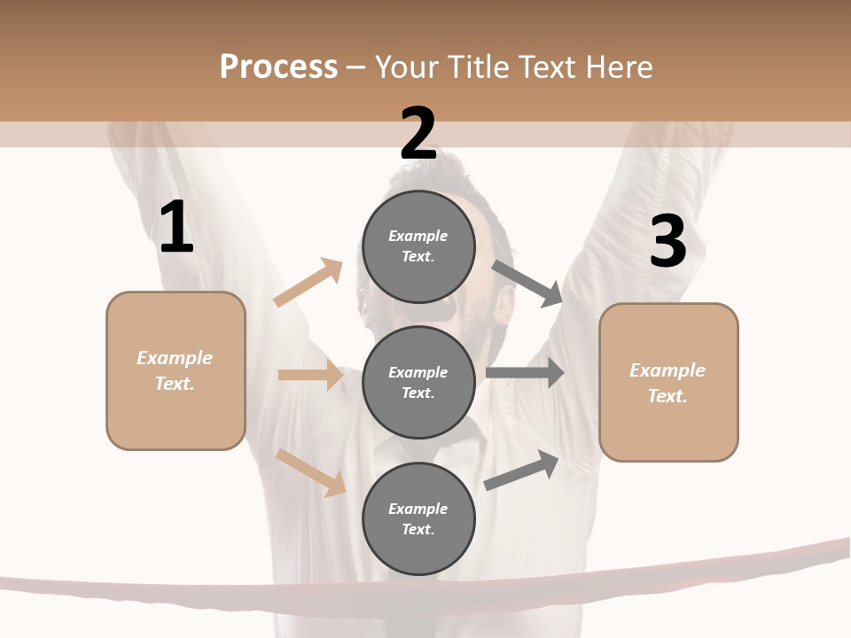 Success Occupation Aim PowerPoint Template