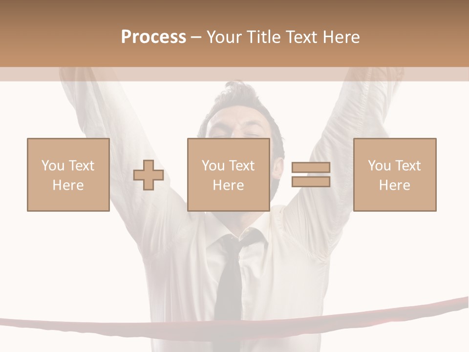 Success Occupation Aim PowerPoint Template