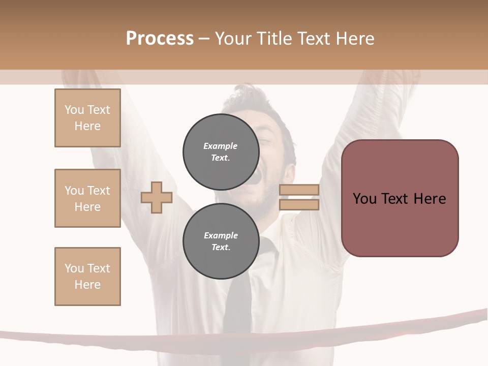 Success Occupation Aim PowerPoint Template