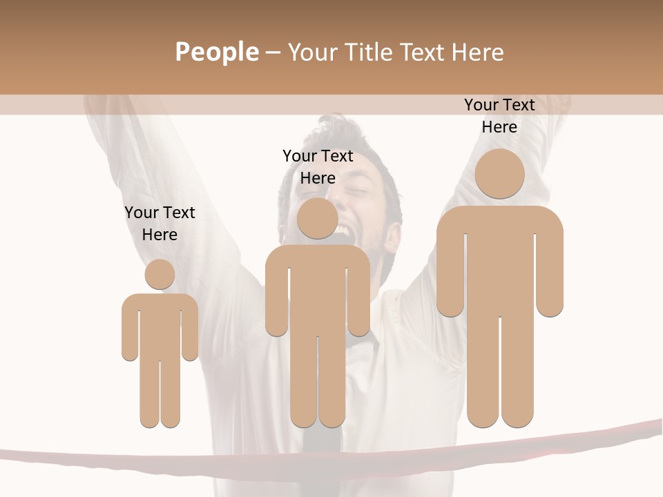 Success Occupation Aim PowerPoint Template