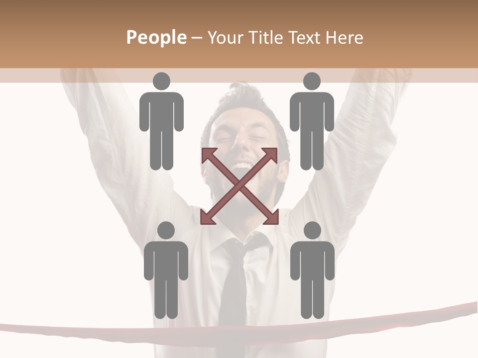 Success Occupation Aim PowerPoint Template