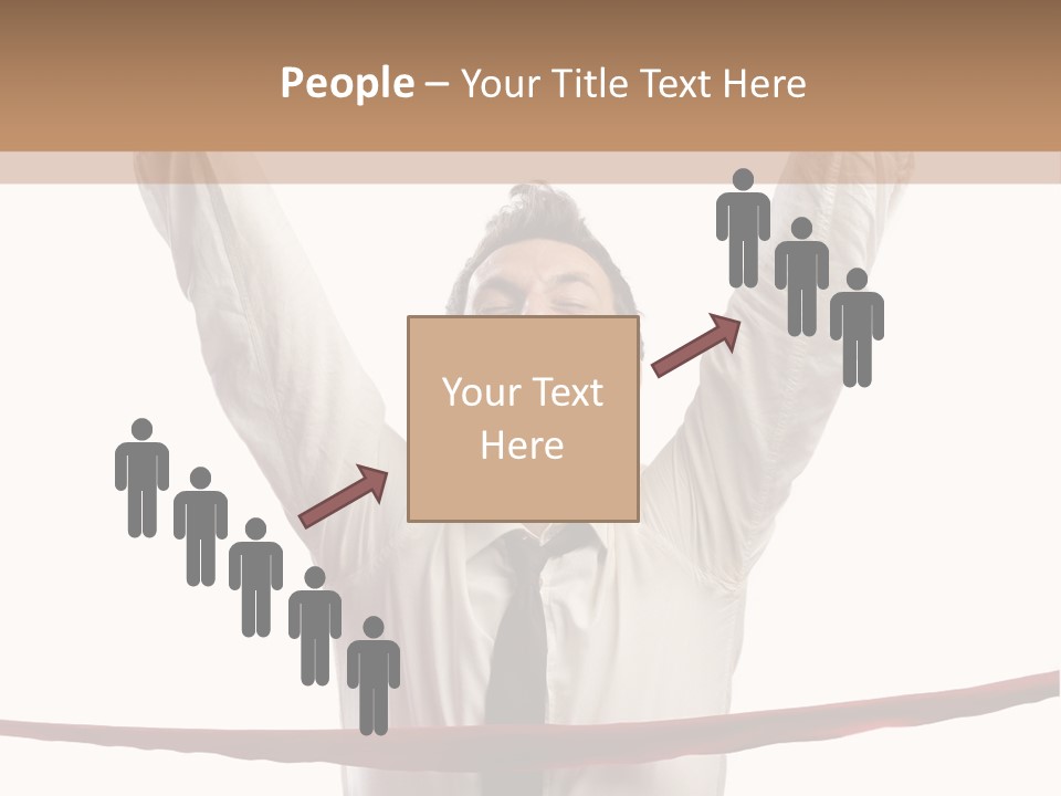 Success Occupation Aim PowerPoint Template