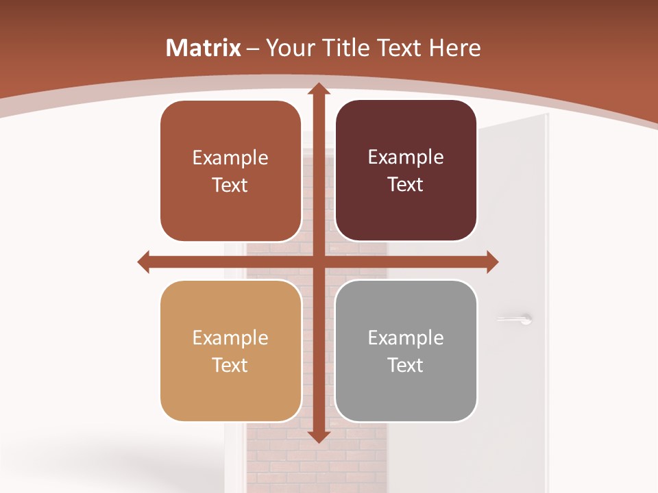 Concept Wall Abstract PowerPoint Template