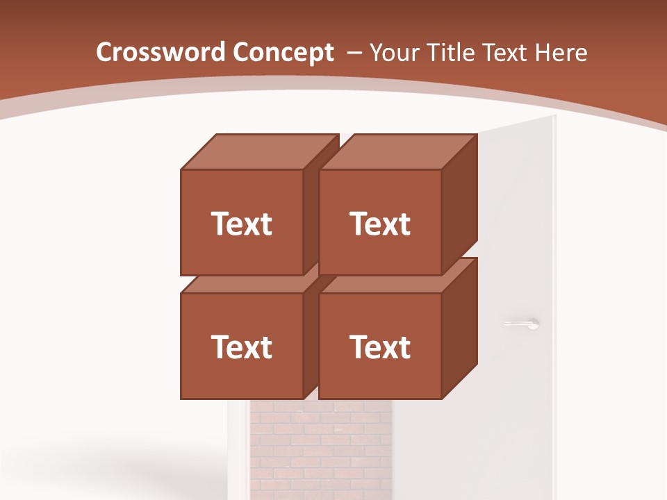 Concept Wall Abstract PowerPoint Template
