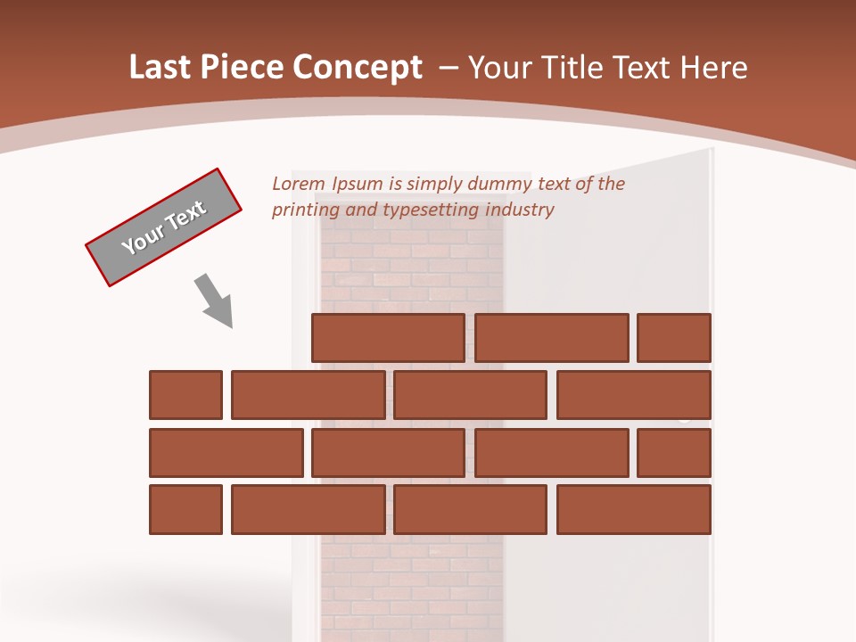Concept Wall Abstract PowerPoint Template