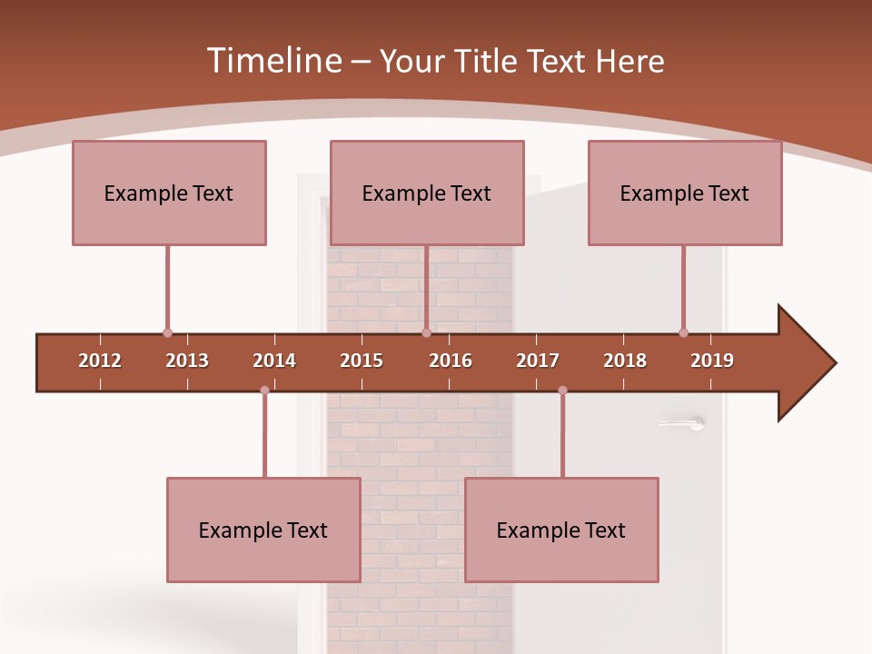 Concept Wall Abstract PowerPoint Template
