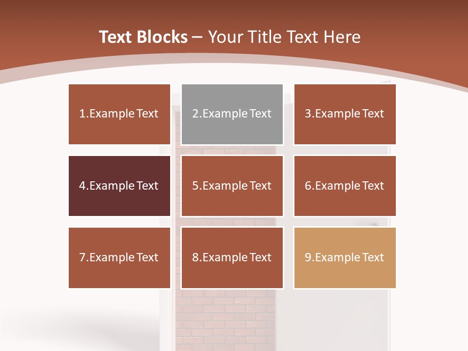 Concept Wall Abstract PowerPoint Template