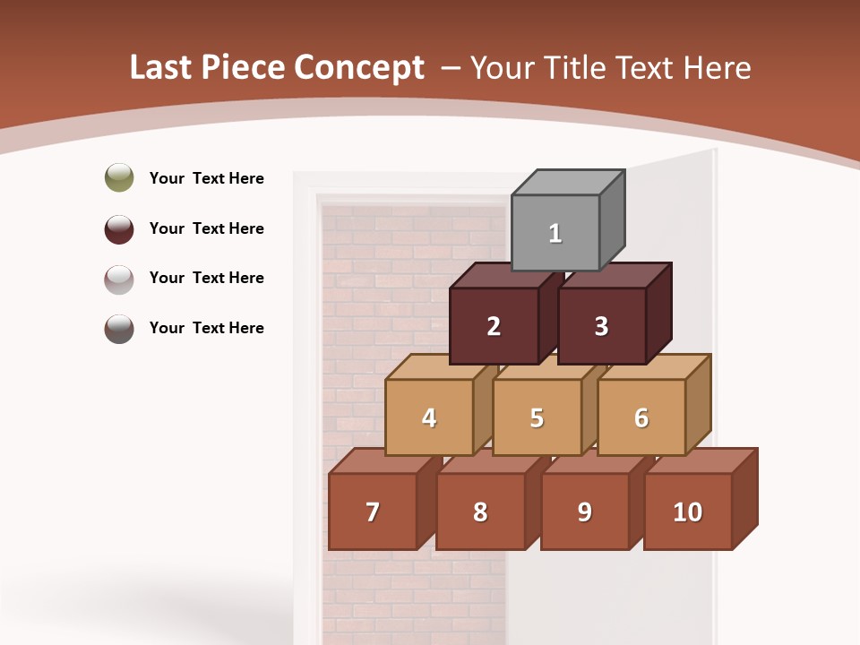 Concept Wall Abstract PowerPoint Template