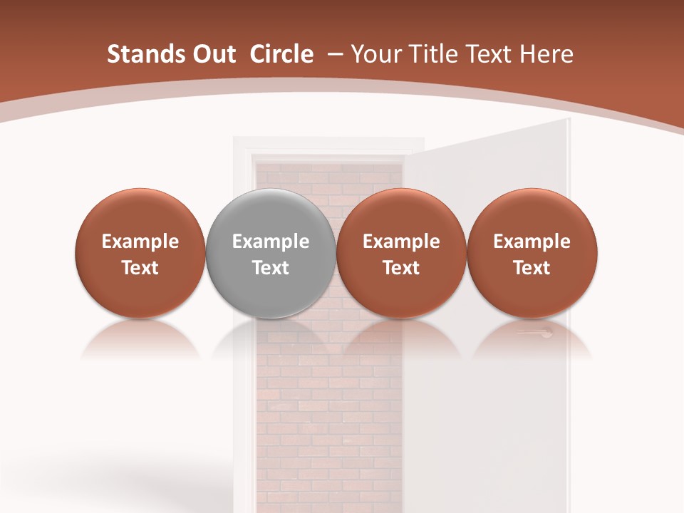 Concept Wall Abstract PowerPoint Template