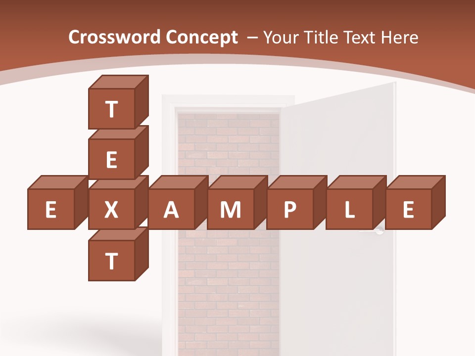 Concept Wall Abstract PowerPoint Template
