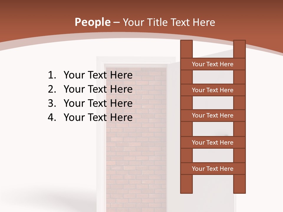 Concept Wall Abstract PowerPoint Template