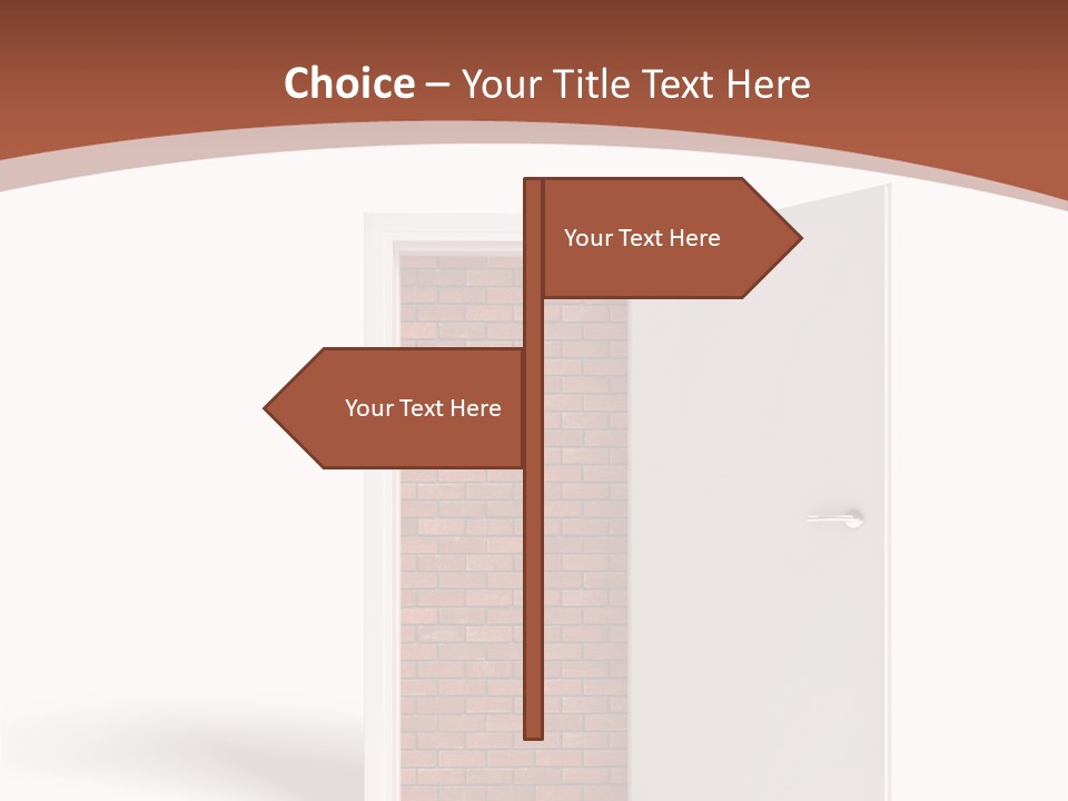 Concept Wall Abstract PowerPoint Template
