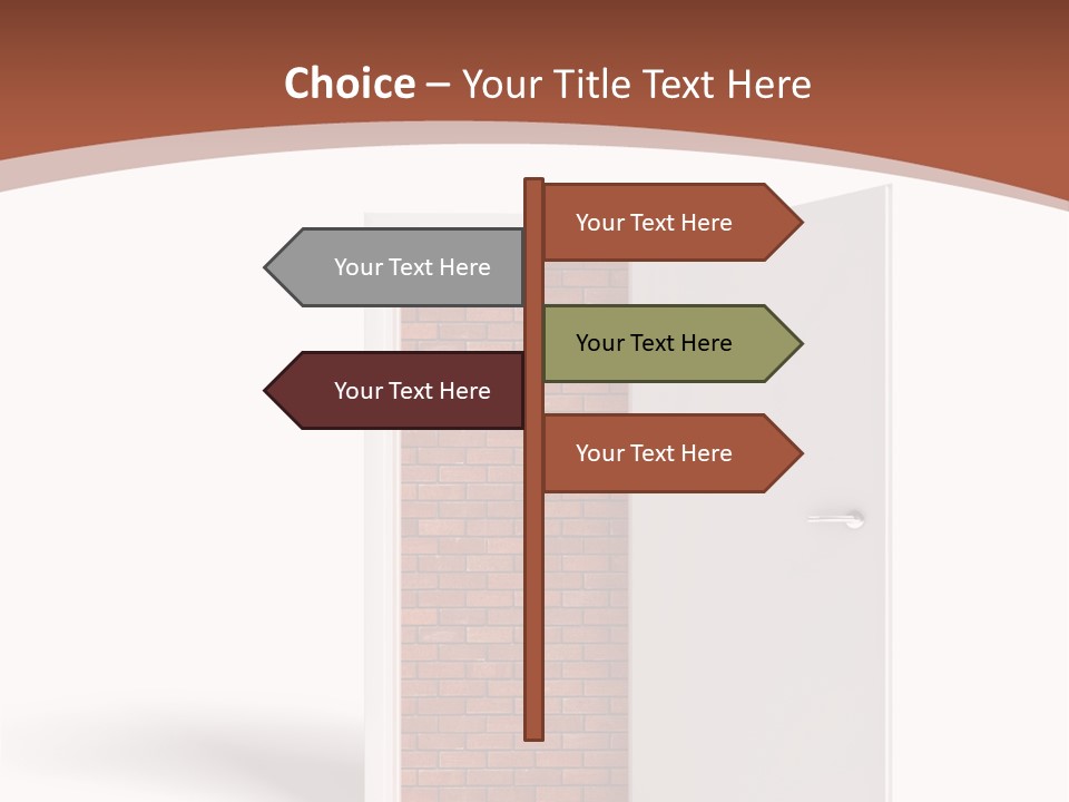 Concept Wall Abstract PowerPoint Template