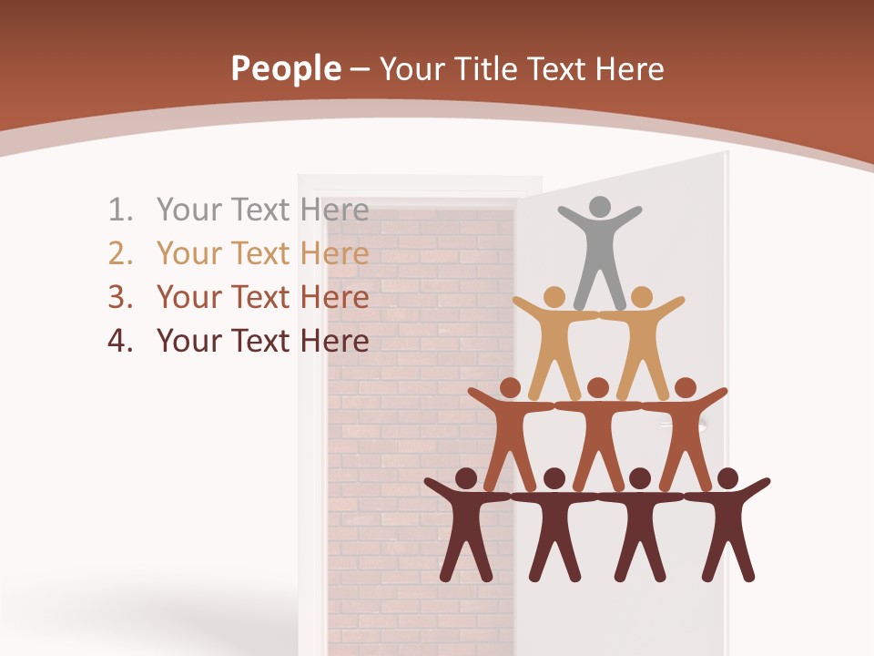 Concept Wall Abstract PowerPoint Template