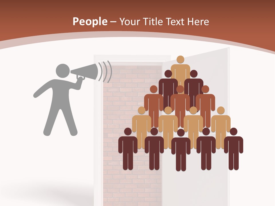 Concept Wall Abstract PowerPoint Template