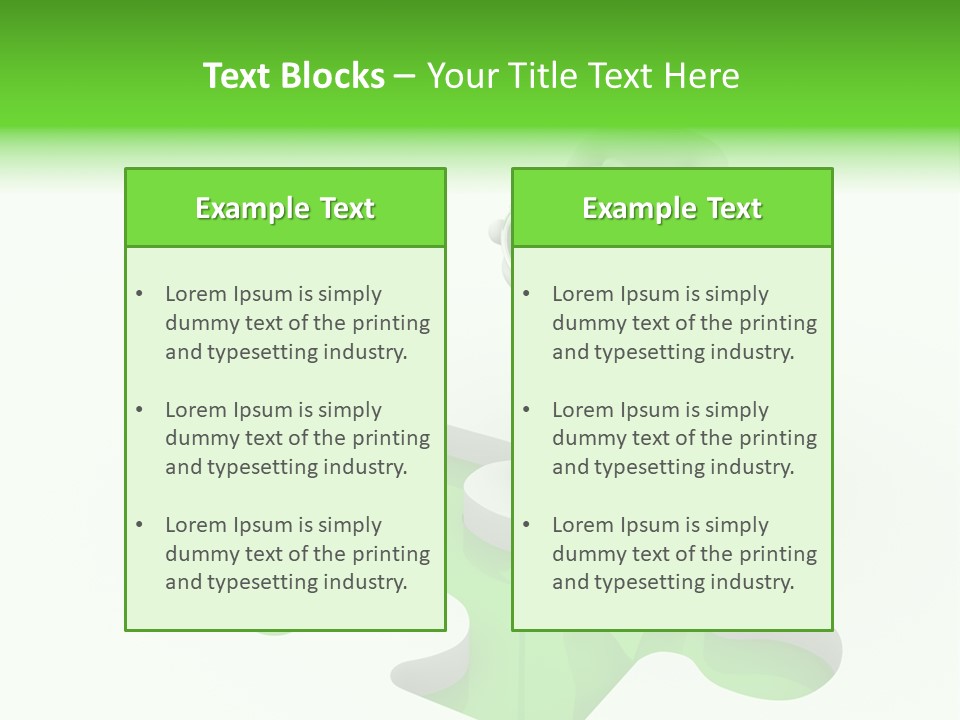 Solution Box Bucket PowerPoint Template