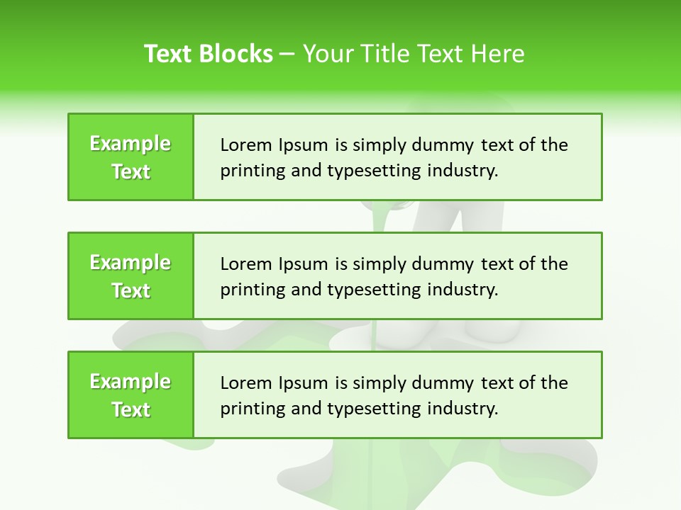 Solution Box Bucket PowerPoint Template