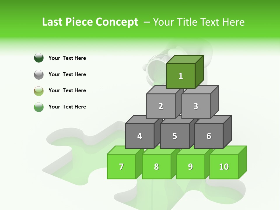 Solution Box Bucket PowerPoint Template