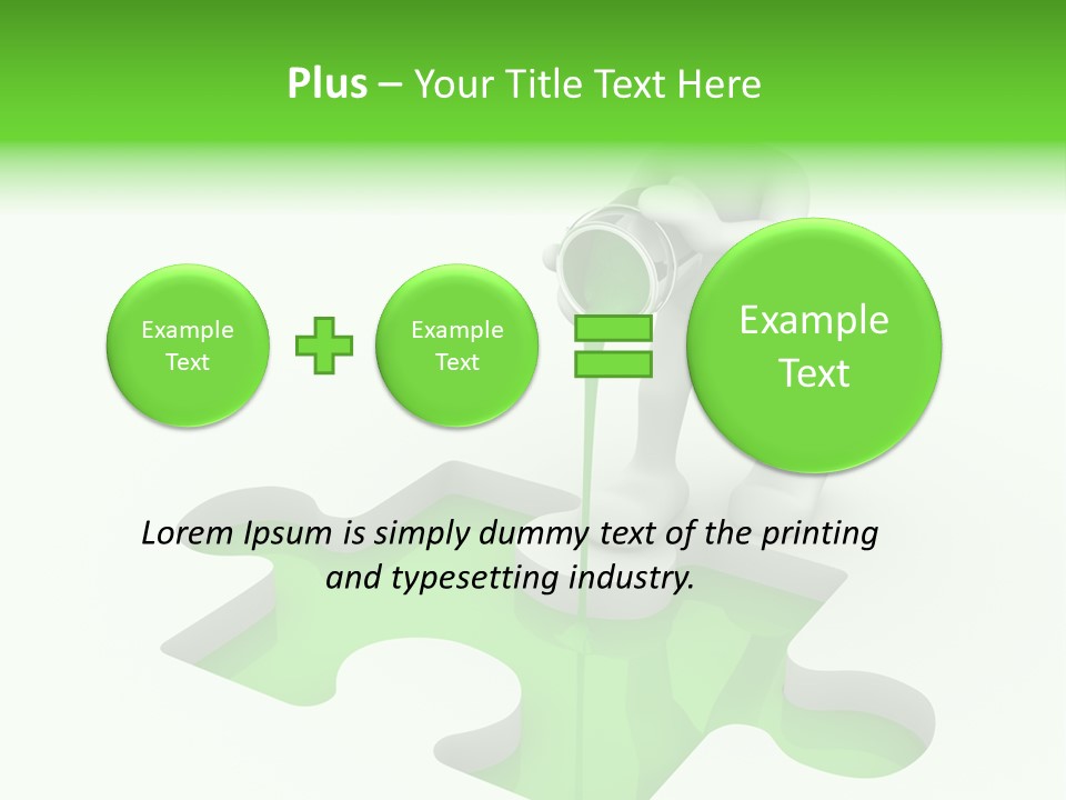 Solution Box Bucket PowerPoint Template
