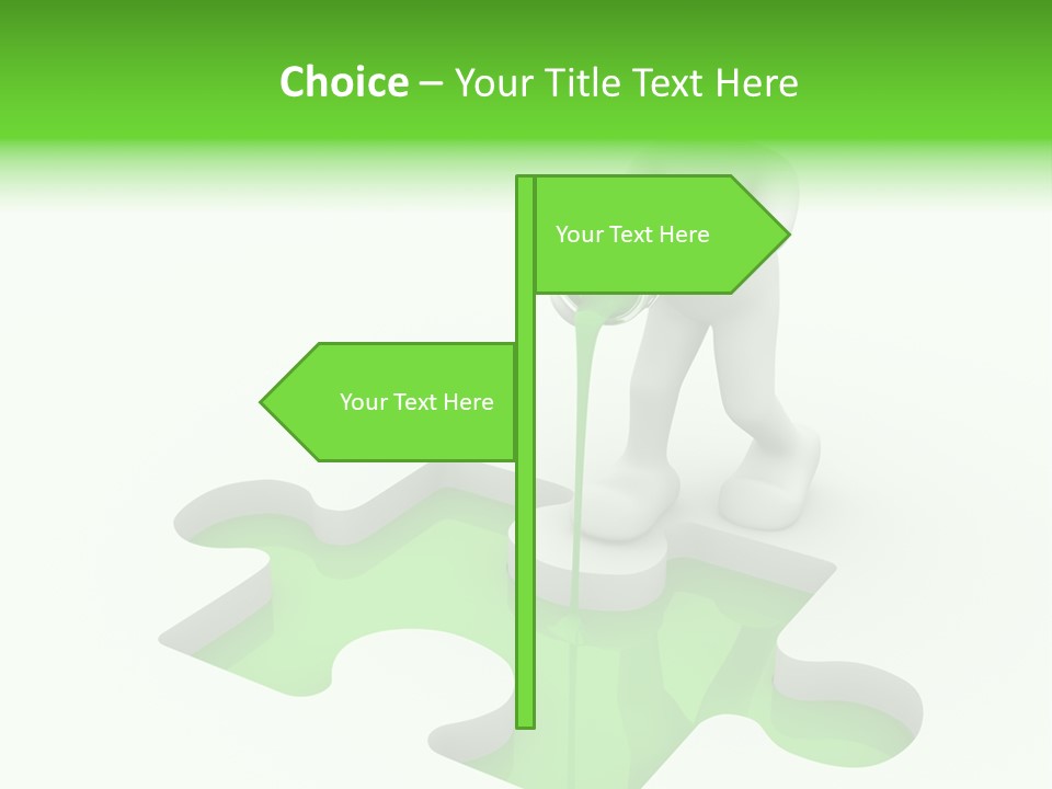 Solution Box Bucket PowerPoint Template