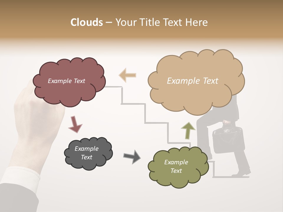 Transparent Sign Communications PowerPoint Template