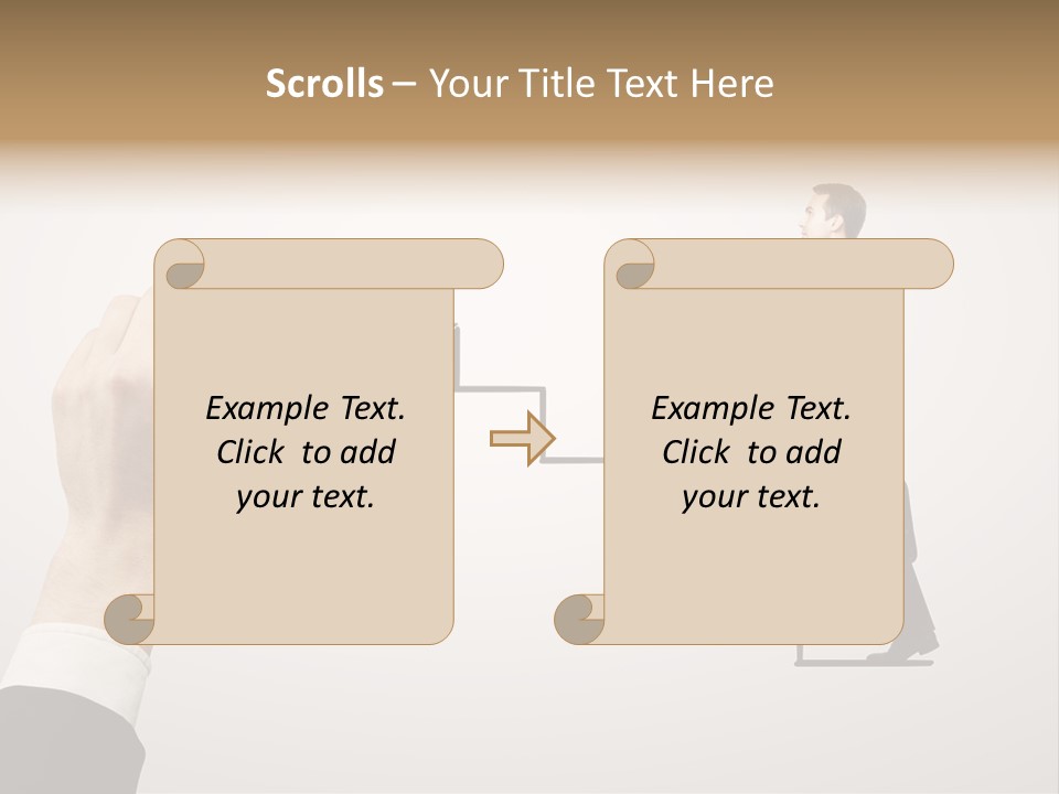 Transparent Sign Communications PowerPoint Template