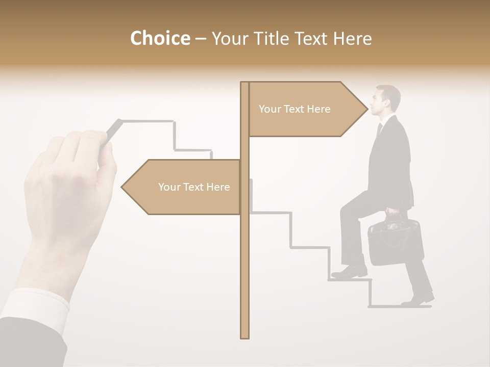 Transparent Sign Communications PowerPoint Template