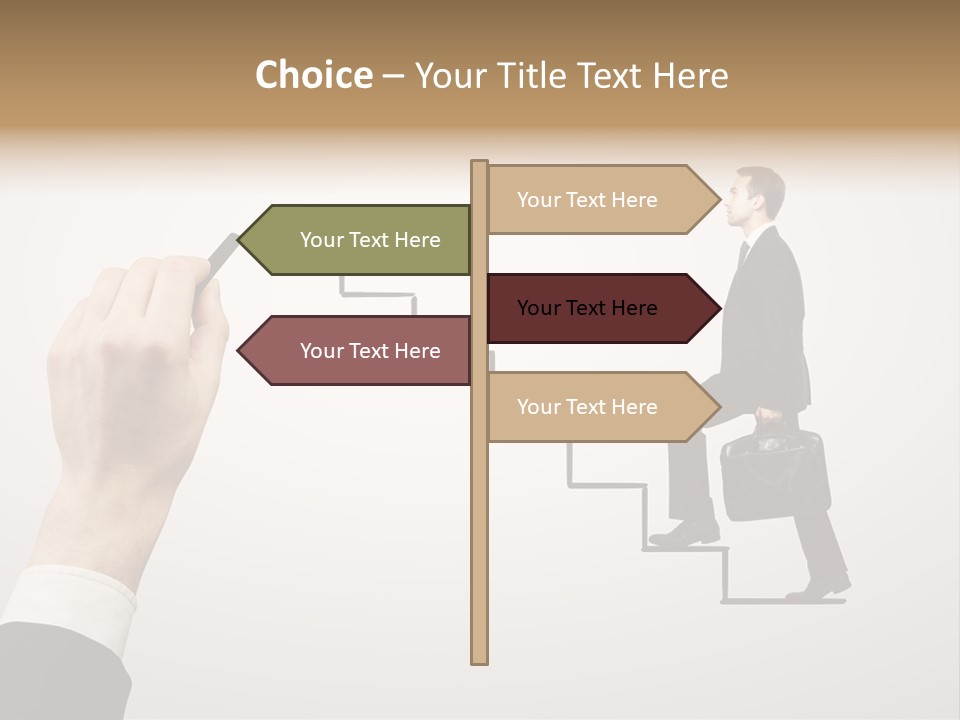 Transparent Sign Communications PowerPoint Template