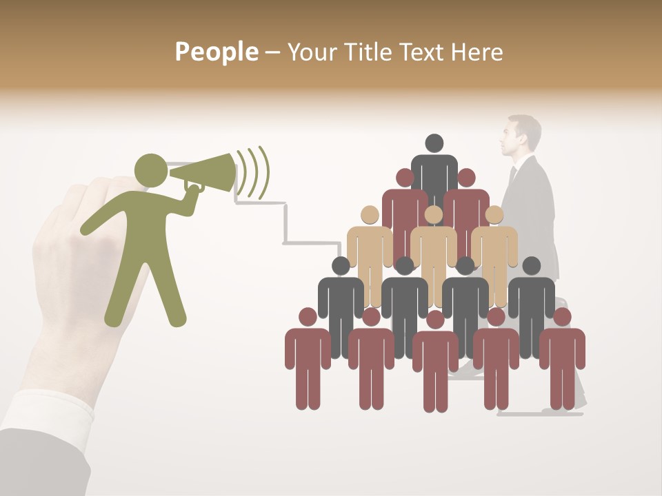 Transparent Sign Communications PowerPoint Template