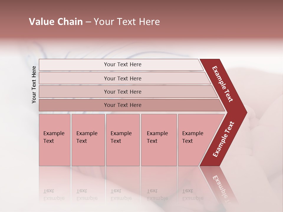 Innocence Caucasian White PowerPoint Template