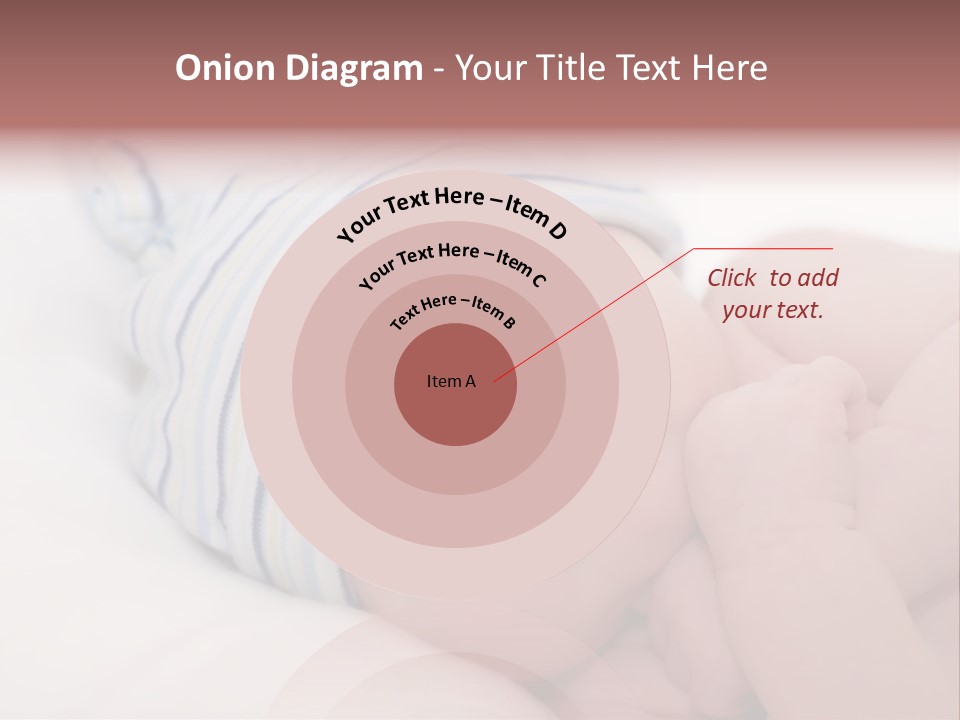 Innocence Caucasian White PowerPoint Template