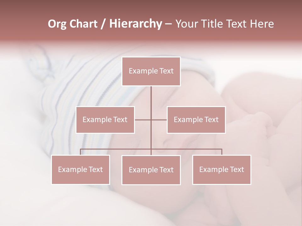 Innocence Caucasian White PowerPoint Template