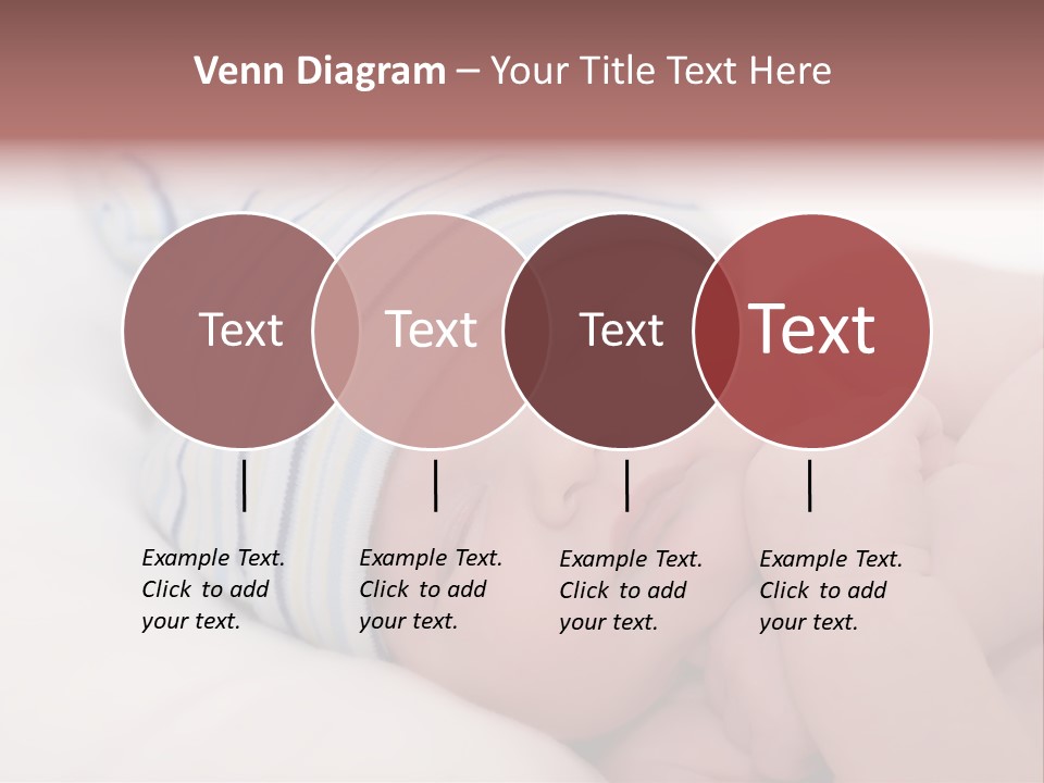 Innocence Caucasian White PowerPoint Template