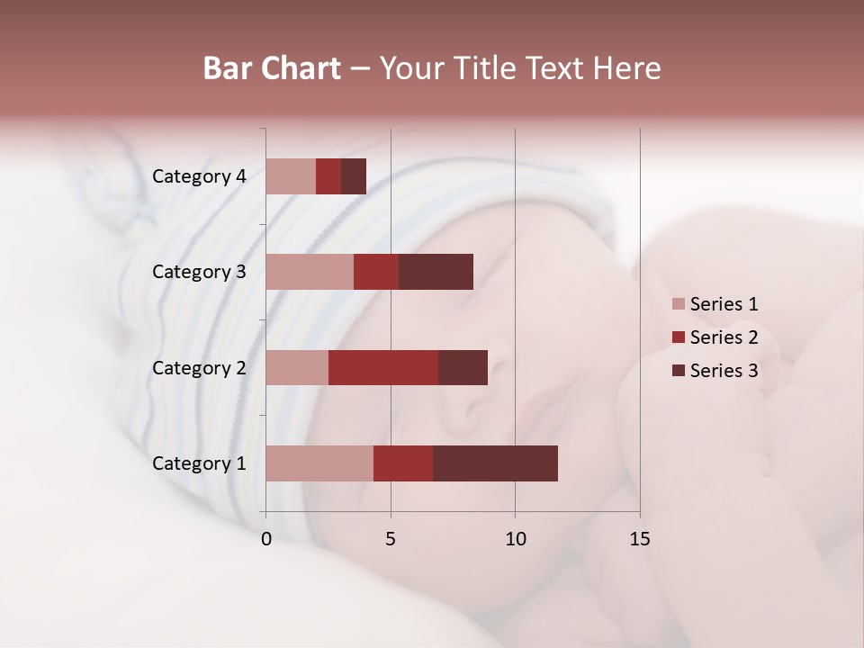 Innocence Caucasian White PowerPoint Template