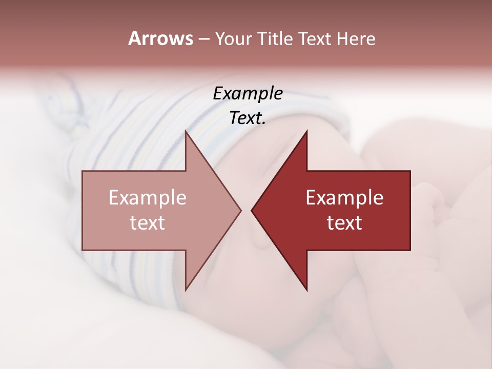 Innocence Caucasian White PowerPoint Template