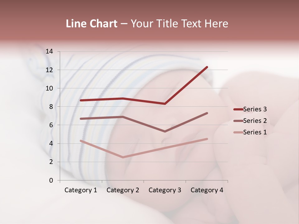 Innocence Caucasian White PowerPoint Template