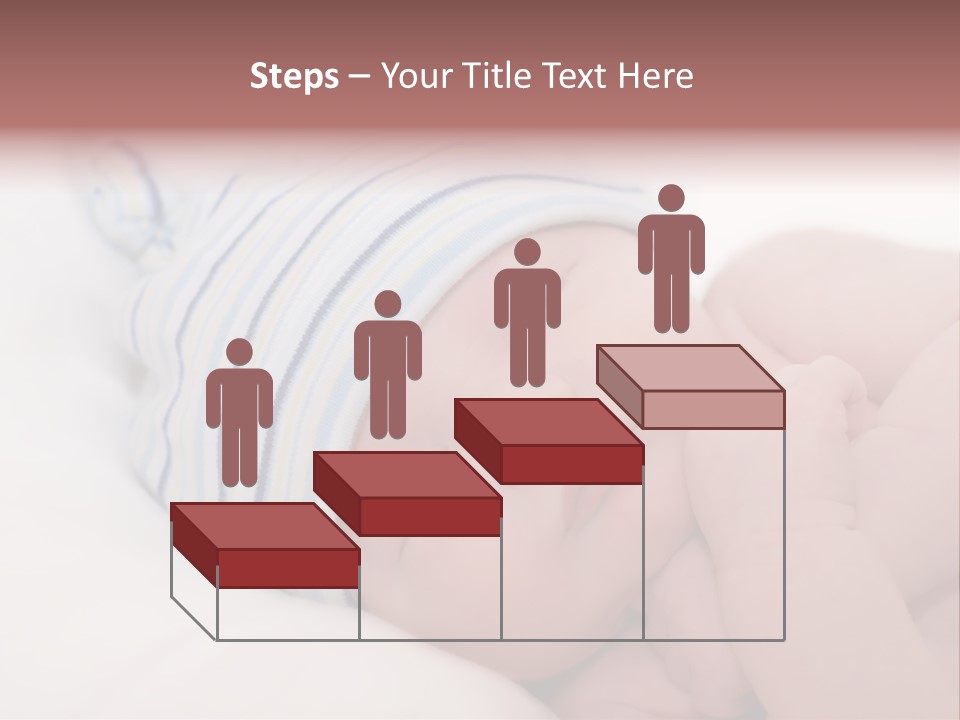 Innocence Caucasian White PowerPoint Template