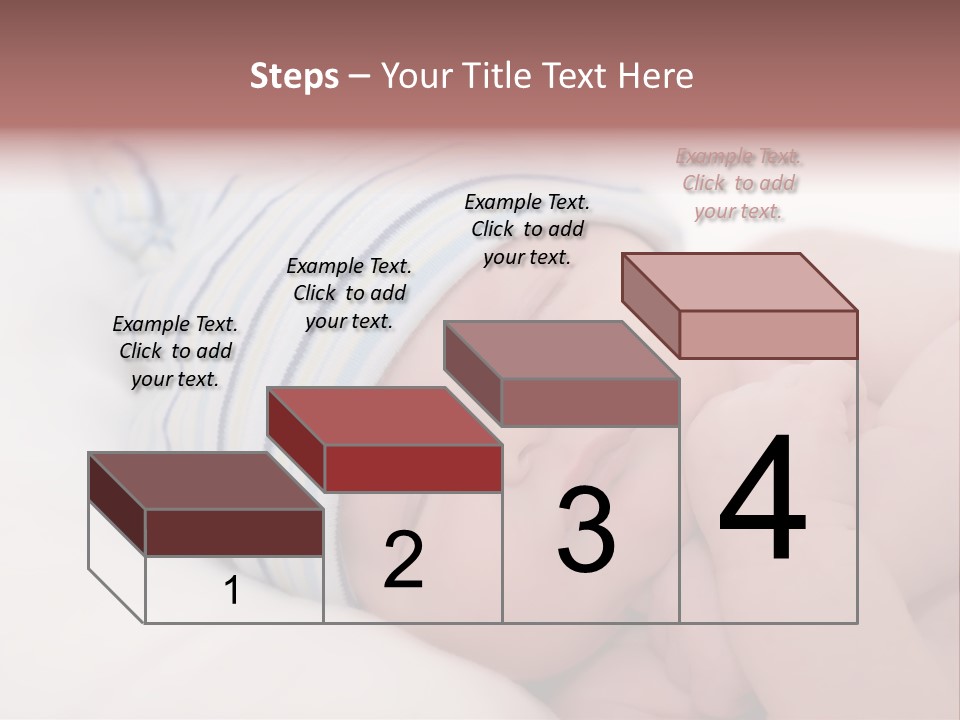 Innocence Caucasian White PowerPoint Template