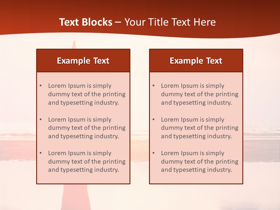 Sunset Spirituality Girl PowerPoint Template