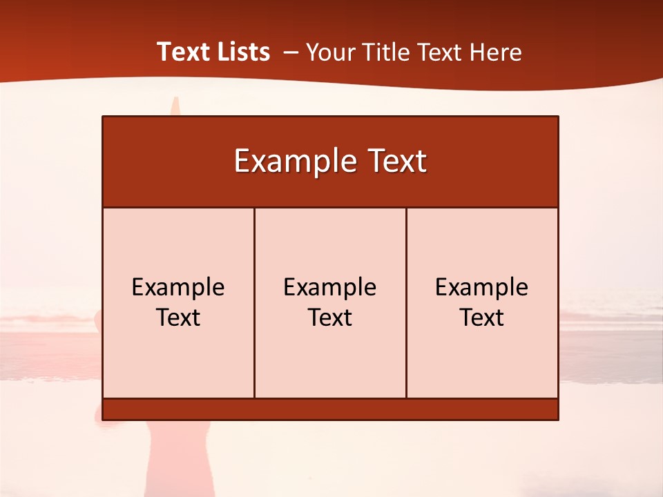 Sunset Spirituality Girl PowerPoint Template