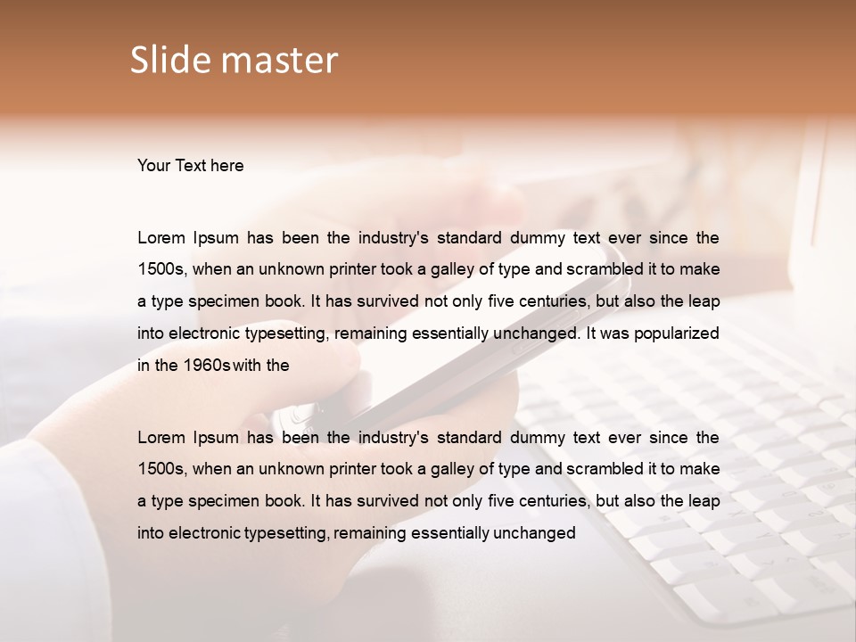 Equipment Design Job PowerPoint Template