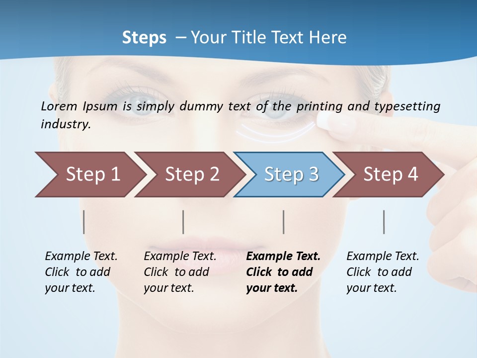 Clean Collagen Health PowerPoint Template