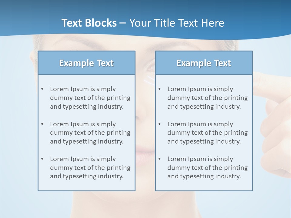 Clean Collagen Health PowerPoint Template