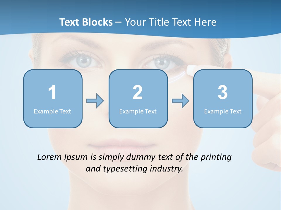 Clean Collagen Health PowerPoint Template