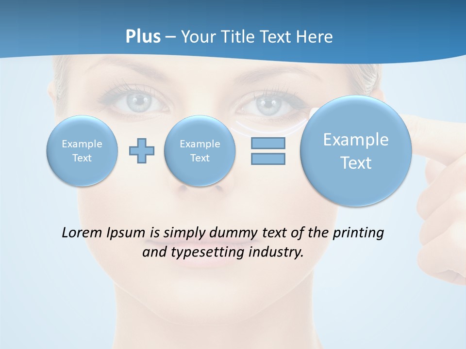 Clean Collagen Health PowerPoint Template