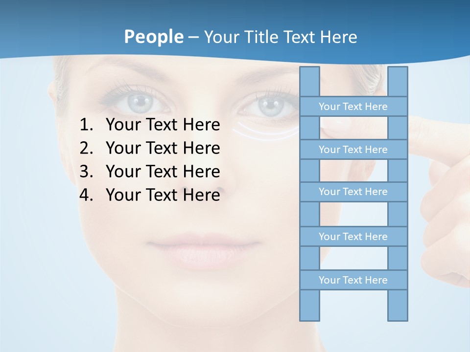 Clean Collagen Health PowerPoint Template