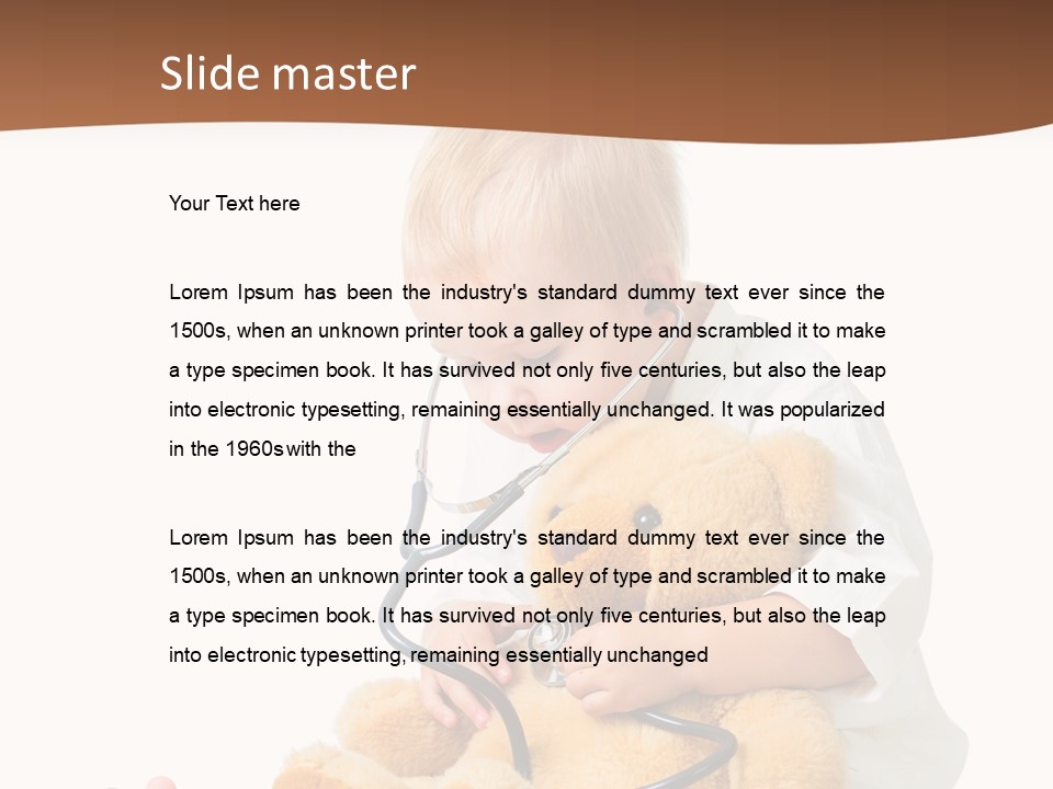 One Happy Staff PowerPoint Template