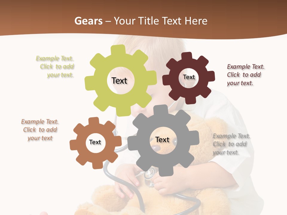 One Happy Staff PowerPoint Template