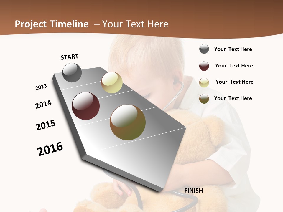 One Happy Staff PowerPoint Template